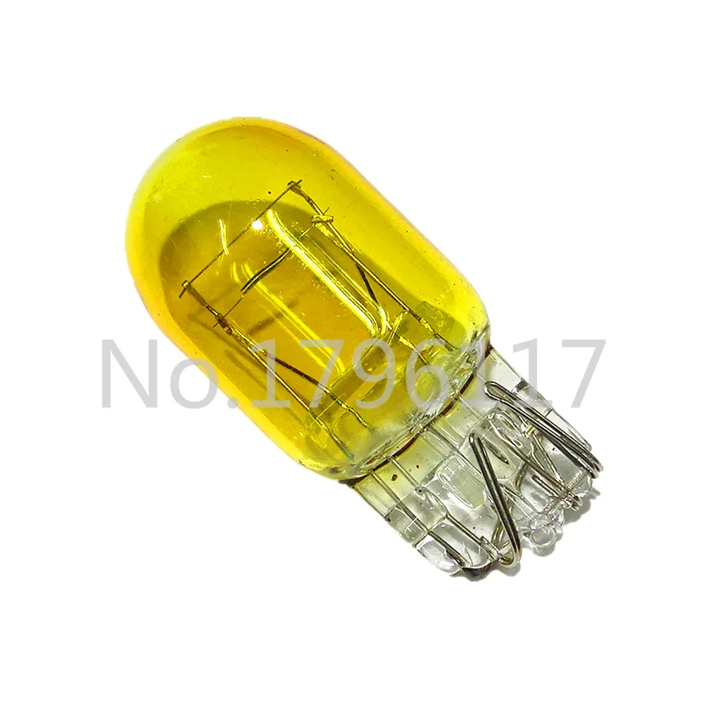 Ксеноновые лампы W3x16q 10x580 1891 T20 W21W 12 В 5 Вт 21 желтые/оранжевые | Автомобили и