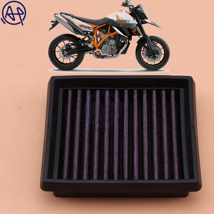 Для KTM Duke 125/200/390 High Flow нетканый материал воздушный фильтр очиститель элемент 1