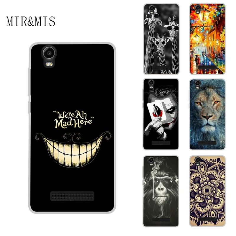 For Prestigio Wize N3 5.0 Inch Phone Case TPU Silicone Cover Protective Printed Funda NX3 NK3 350 Duo |