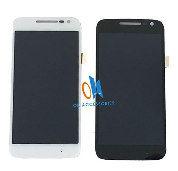 10 шт./лот Черный Белый для Motorola Moto G4 Play XT1603 XT1601 XT1604 XT1602 ЖК-дисплей с сенсорным