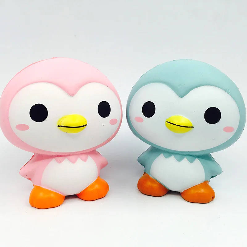 Игрушки антистресс оптовая продажа 10 шт kawaii Редкие сжимаемые милые Пингвины