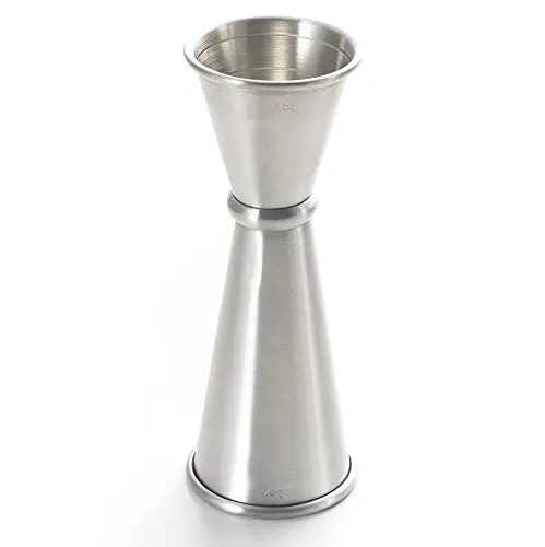 Silver 1oz 2oz 1 шт японский стиль Jigger из нержавеющей стали двойной шейкер для коктейля 1 oz/2 oz - Цвет: Silver 1oz 2oz