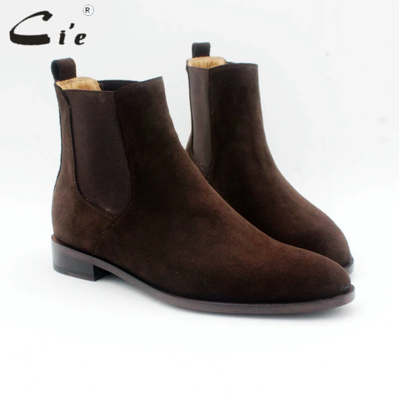 coffee suede Cie Blake/Mackay ремесла мужские черные кожаные ботинки челси из натуральной телячьей кожи нижняя подошва верх из телячьей кожи, ручная работа, умножьте цвета A169 - Цвет: coffee suede
