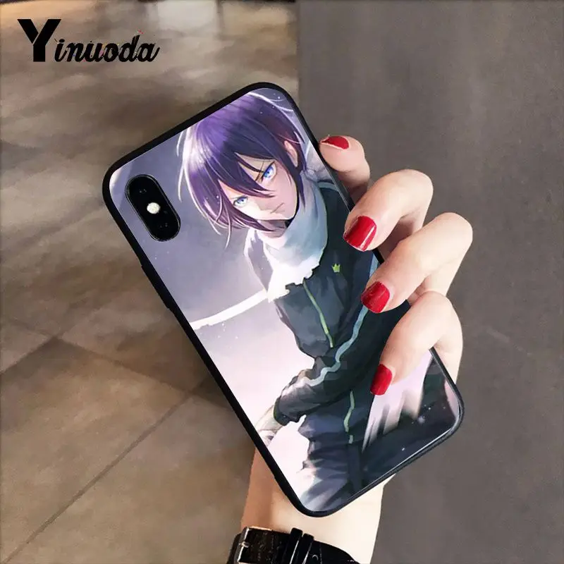 A13 Yinuoda Noragami yato Аниме новое поступление черный чехол для телефона для iPhone 8 7 6 6S 6Plus X XS MAX 5 5S SE XR 10 Чехол - Цвет: A13
