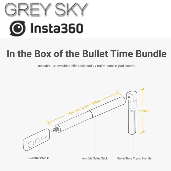Insta360 one x Bullet Time Insta360 ONE X селфи палка набор+ многофункциональная 360 Вращающаяся ручка набор аксессуаров