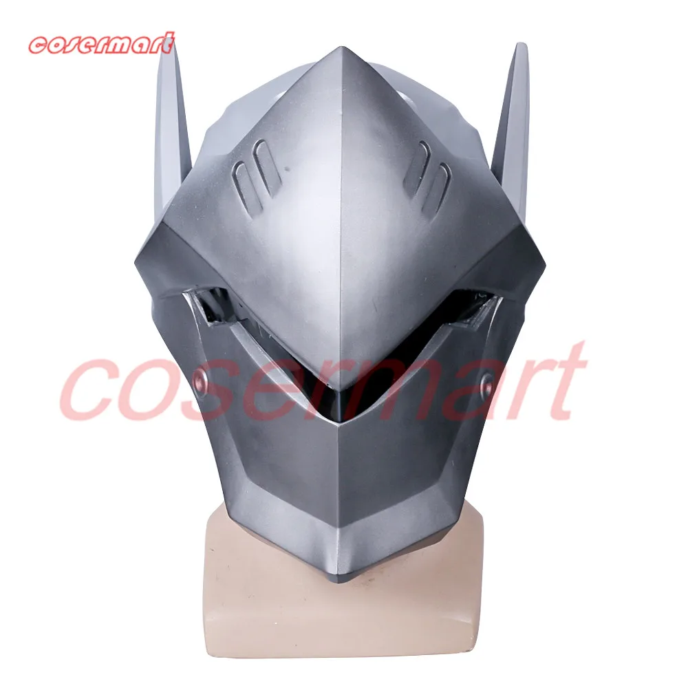 Игры OW за часы Гэндзи накладные шлем с светильник Косплэй маска из ПВХ на