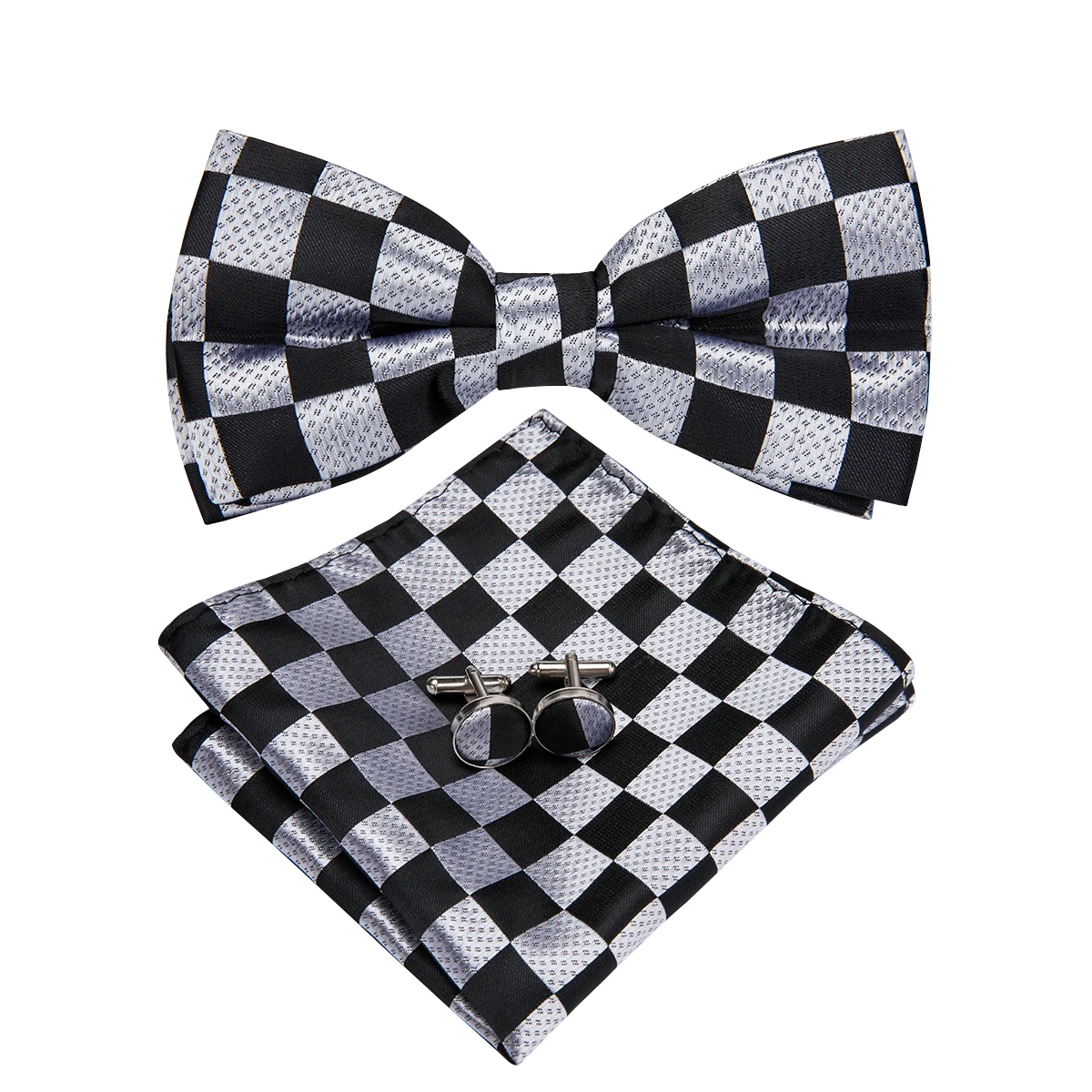 Hi Tie 2018 популярные Черно белые дизайнерские бриджи для мужчин свадебные