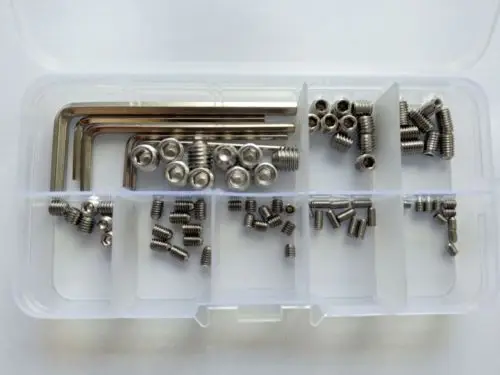 85 шт. M3 M8 драйверы из нержавеющей стали шестигранные болты с шестигранной