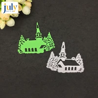 julyarts metal cutting dies cutting scrapbooking house shape carbon steel material craft creative stamps paper