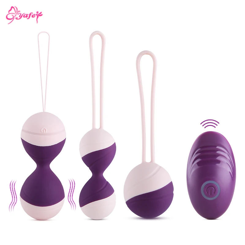 Вагинальный вибратор для массажа точки G вагинальные шарики упражнений Geisha Balls