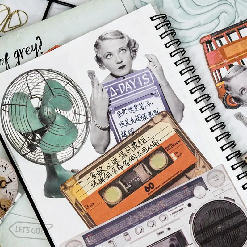 32 шт./лот kawaii Ретро Еженедельный план Sticky Notes Post Memo Pad DIY note pad корейские Канцтовары