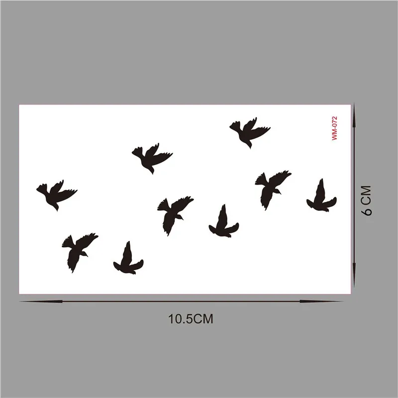 Новый стиль хна для татуировки Поддельные тату флеш-тату временные наклейки