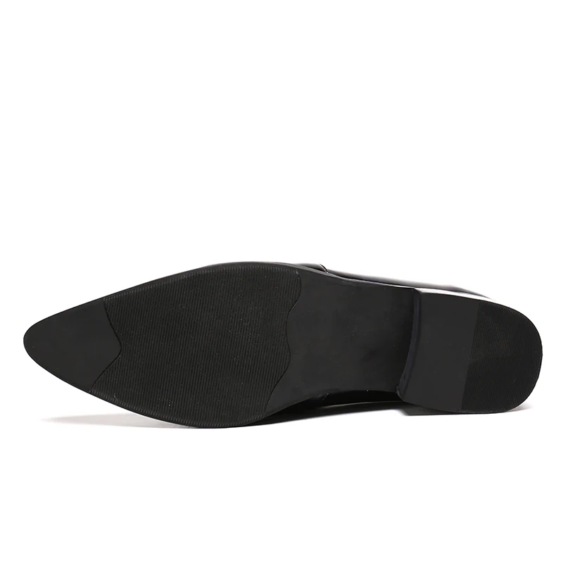 Модные деловые мужские туфли Милая Свадебная Мужская обувь из натуральной кожи