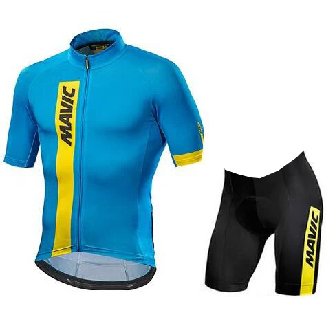 mavic велосипедная Одежда MTB велосипедная одежда Ropa Ciclismo велосипедная форма велосипедная рубашка для гонок Велоспорт Джерси костюм - Цвет: Shorts suit