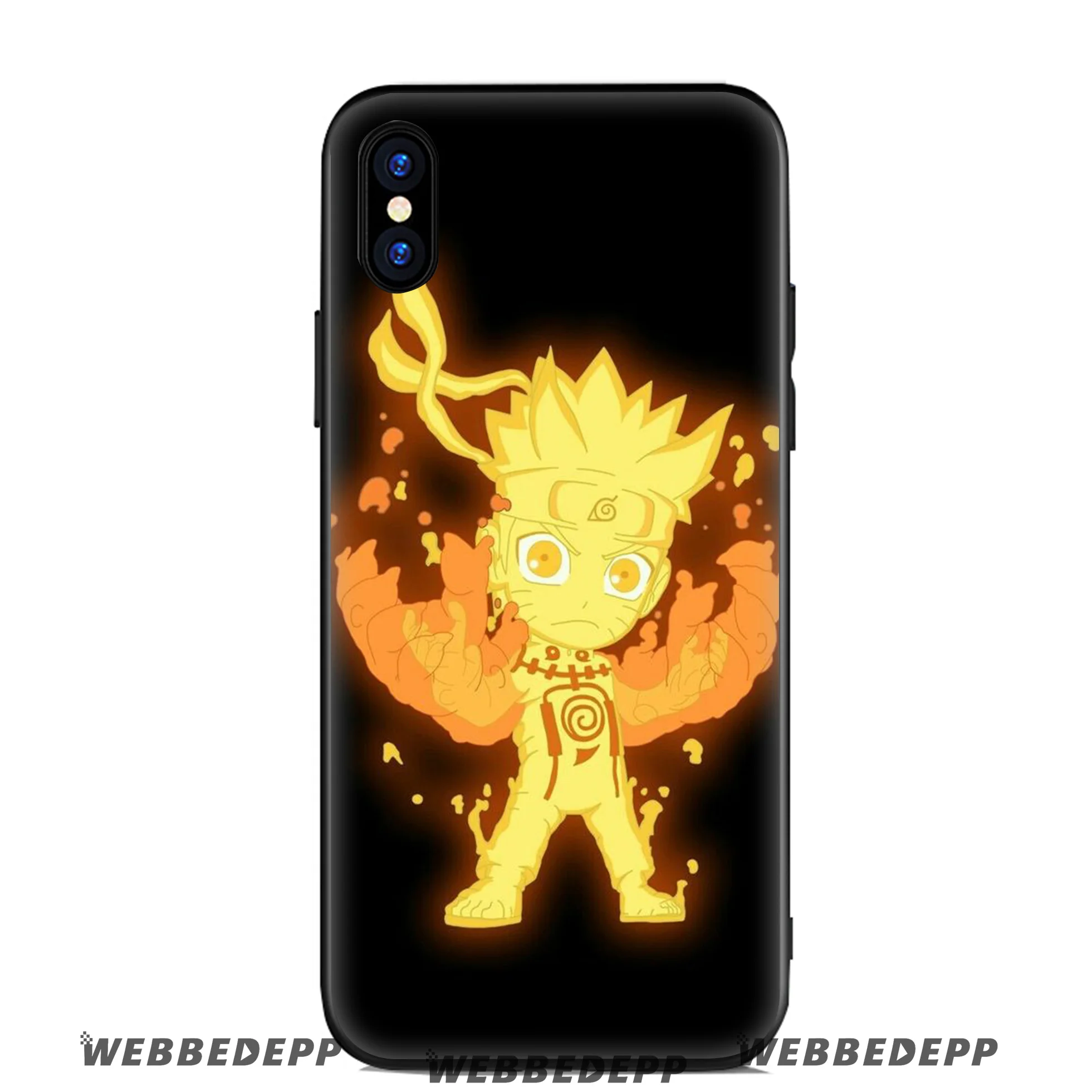 WEBBEDEPP логотип Akatsuki Наруто крутой Мягкий силиконовый чехол для Apple iPhone 11 Pro Xr Xs Max X