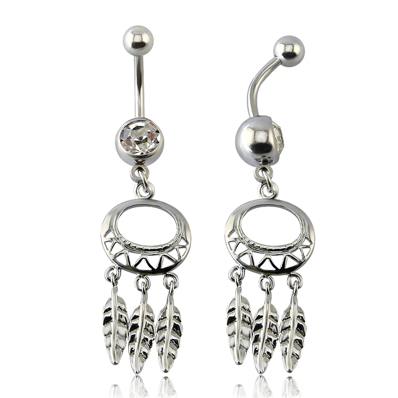 1 шт. Женское кольцо для пирсинга живота |