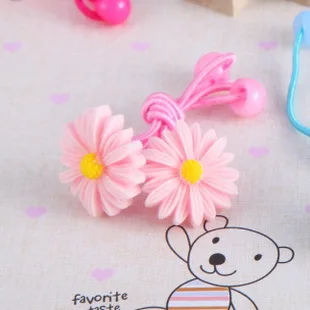 New Children's Baby Daisy Headdress Sun Flower Hair Ring Bands Tiara Princess Ropes For Children Acessorio De Cabelo T | Детская