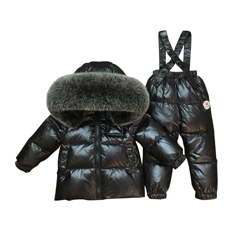 Новинка 2019 детский лыжный костюм зимний теплый для маленьких мальчиков