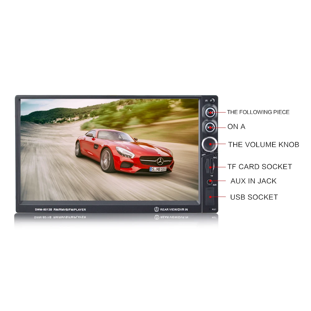 2 Din Автомобильный Радио 7 &quotсенсорный экран autoaudio мультимедиа плеер MP3 MP4 MP5 Bluetooth 12