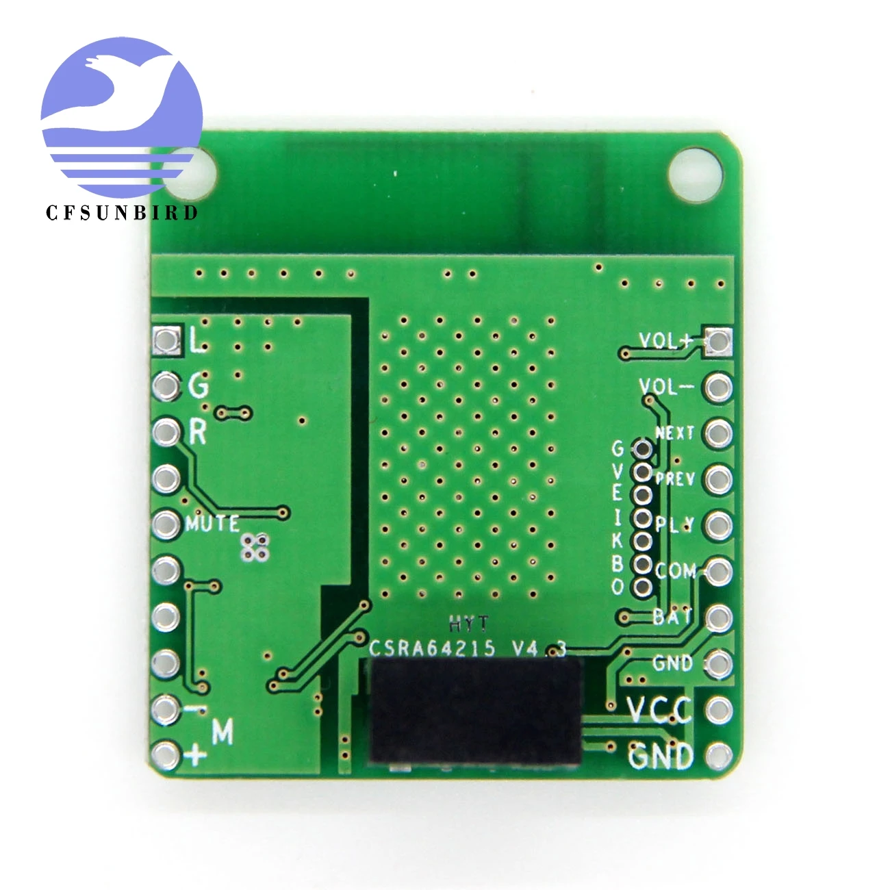CFsunbird DC 12 в/5 в CSRA64215 APTXLL музыка без потерь Hifi Bluetooth 4 2 плата приемника аудио