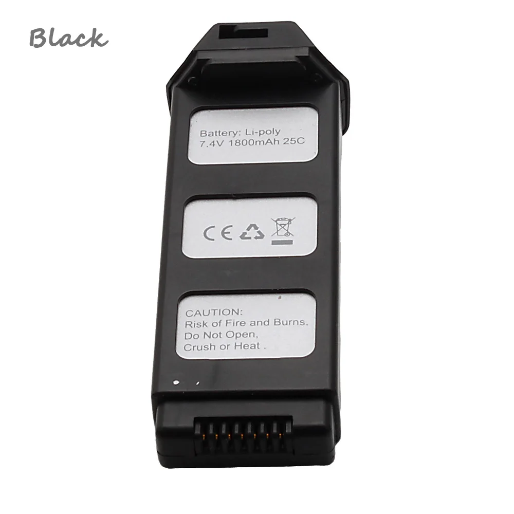 1B No Charger Black 7,4 V 1800mAh Lipo батарея для MJX Bugs 5W RC Квадрокоптер вертолет запасные части B5W зарядное устройство зарядный кабель адаптер Аксессуары - Цвет: 1B No Charger Black