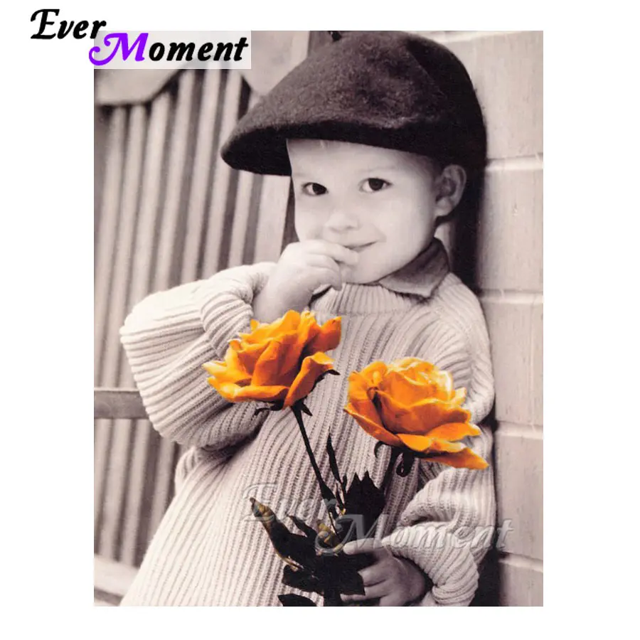 Алмазная живопись с цветами для маленьких девочек мозаика 5D сделай сам вышивка