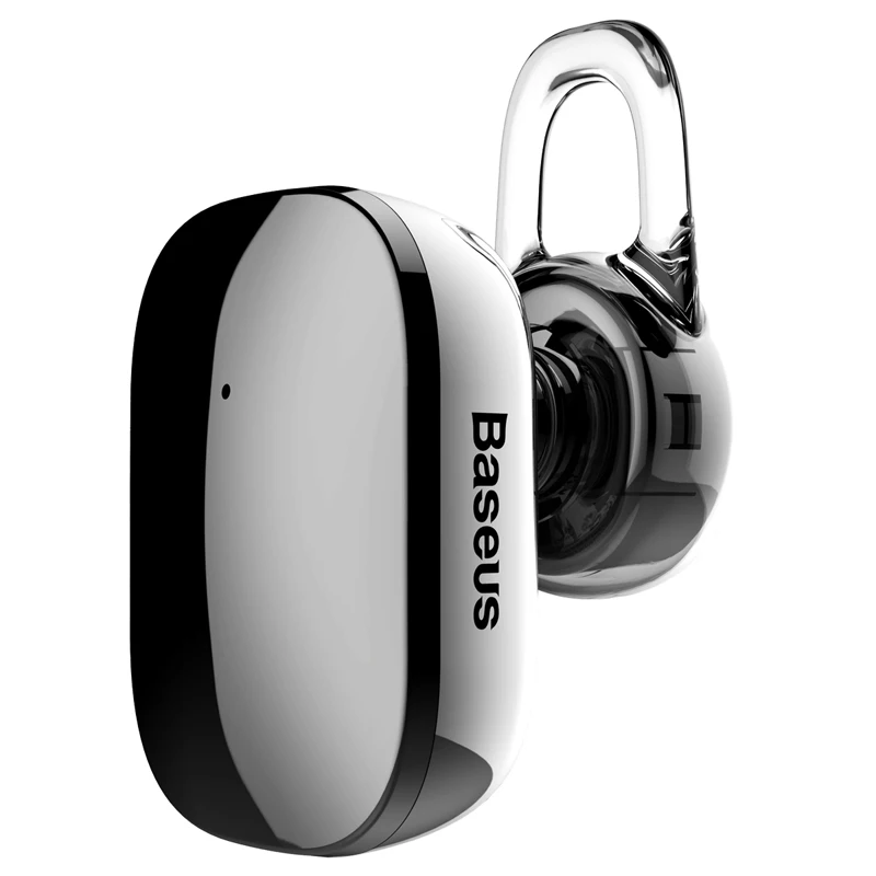 Baseus, мини Bluetooth наушники, беспроводные Bluetooth наушники с микрофоном, 4,1, ушные крючки, наушники, наушники для телефона - Цвет: Tarnish
