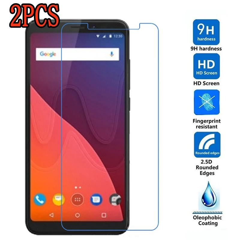 2 шт. закаленное стекло для WIKO VIEW защитная пленка 9H защита экрана