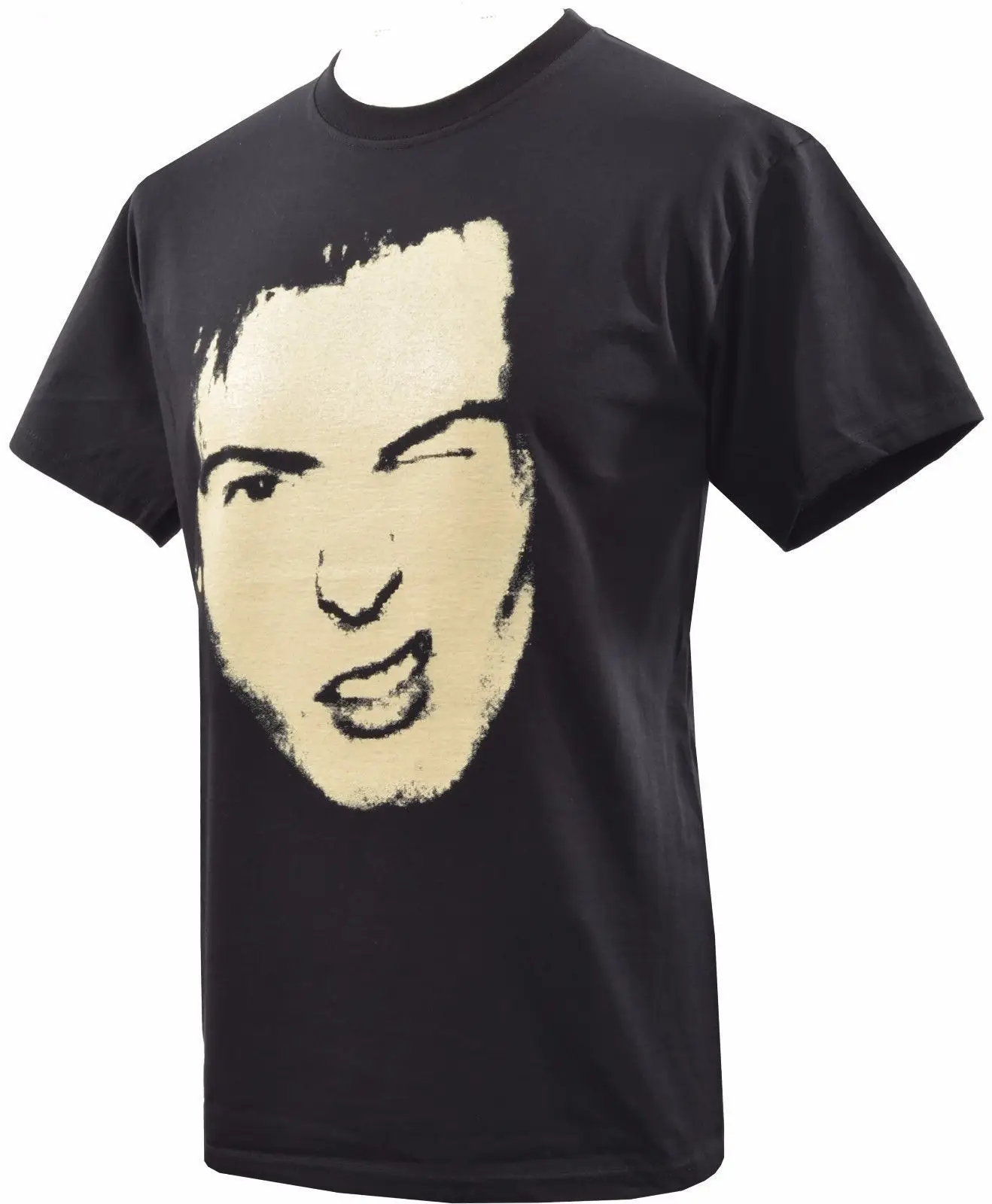 Мужская черная футболка SID VICIOUS SNARL английский панк рок 197s 5xl|Мужские футболки| |