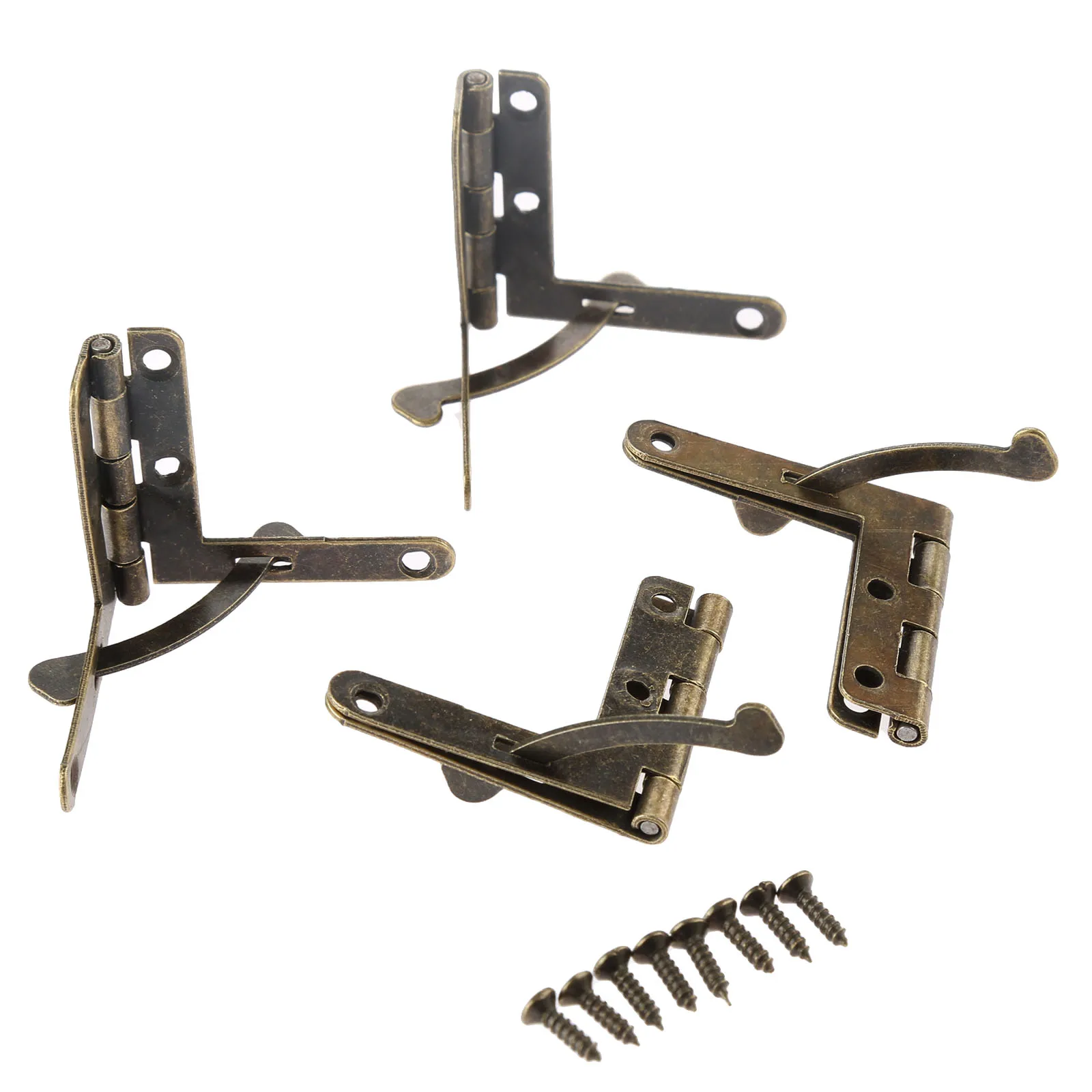 4 шт. антикварные петли для кухонных шкафов|Петли шкафа| |