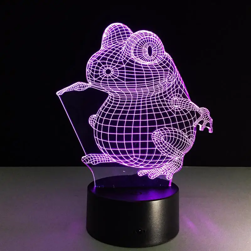3D лампа видимого света эффект сенсорный выключатель и удаленного Управление