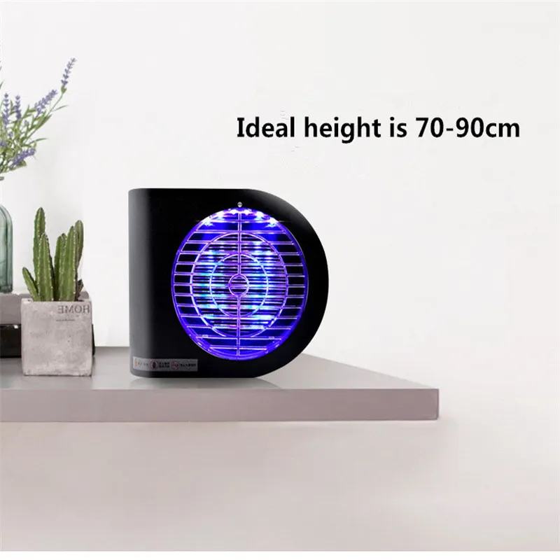 CLAITE светодиодный электрическая ловушка для комаров лампа отключения звука