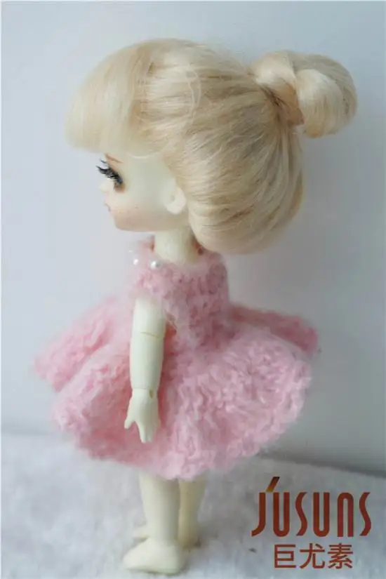 JD049M 1/8 милые куклы мохер парики 5-6 дюймов до стиль BJD парики 13-15 см куклы аксессуары