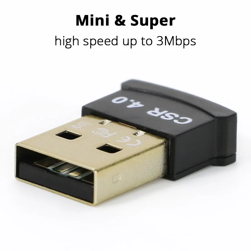 Мини USB Bluetooth адаптер беспроводной 4 0 ключ Музыкальный звук передатчик приемник