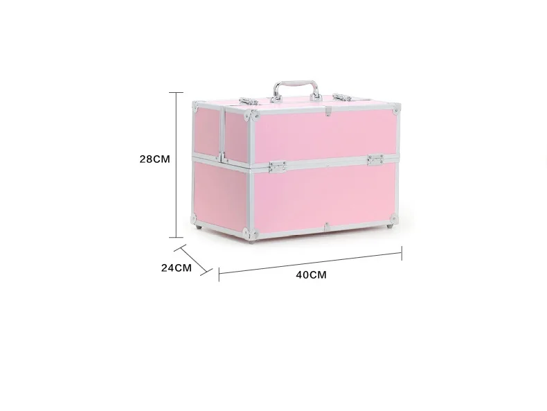 Многоуровневый ящик для хранения профессиональная женская косметичка большого