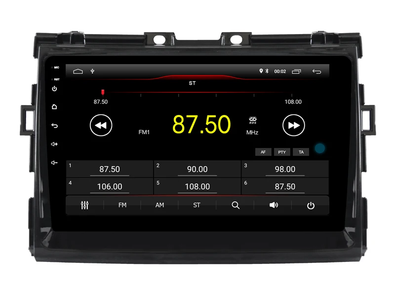 OTOJETA DSP стерео android 9,1 Автомагнитола для Toyota ESTIMA Стерео Gps навигация полный сенсорный экран видео плеер магнитофон