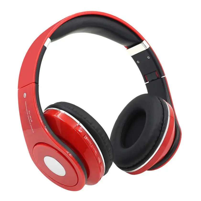 Новые беспроводные наушники Bluetooth 4 1 Гарнитура с шумоподавлением Накладные