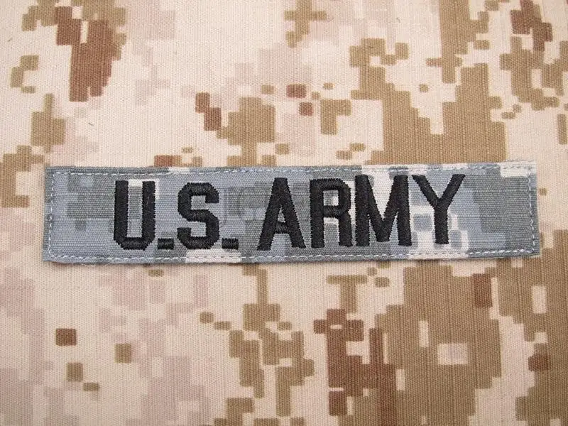 ACU U.S. Армейская лента на грудь служба Боевой Дух Тактическая Военная Вышивка патч