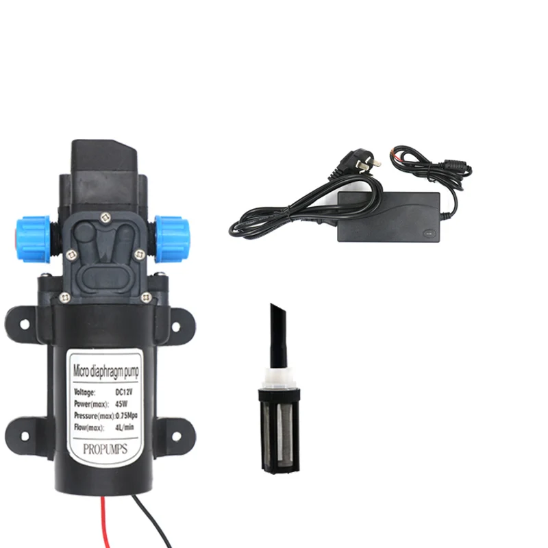 

45W 100W Automatic Watering Device Irrigation Set Booster Pump Garden Watering 12V Electric Pneumatic Pump Pump Micropump System