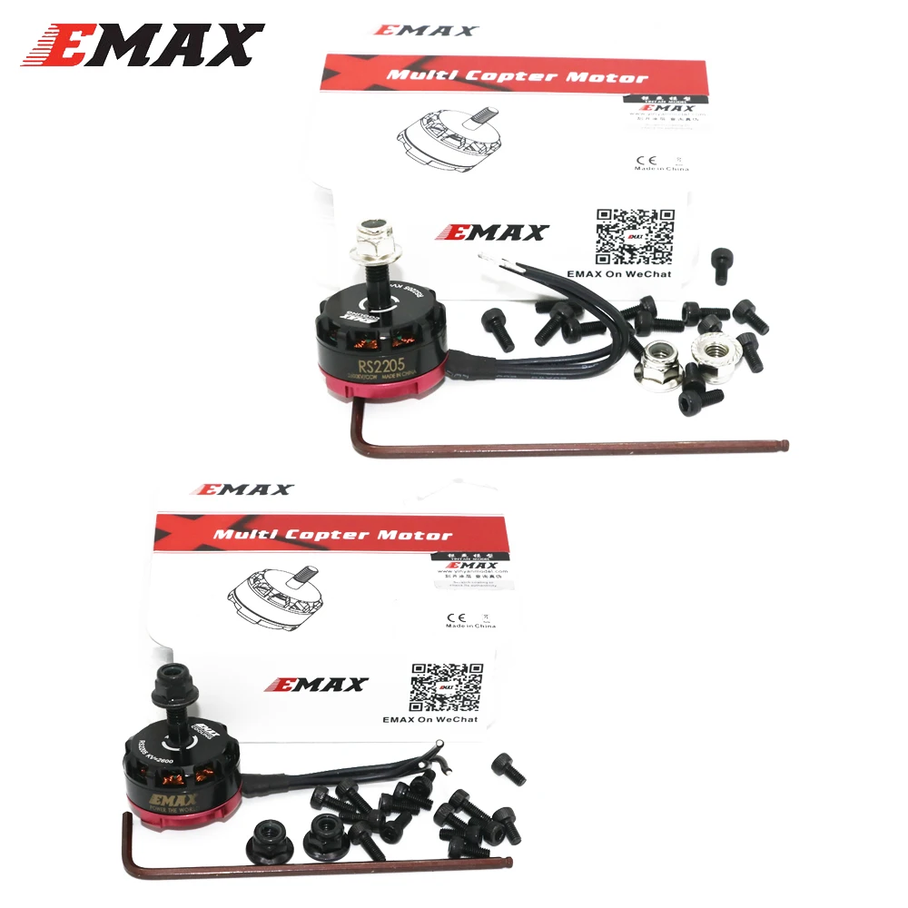 4 шт./лот Emax RS2205 2300KV/2600KV бесщеточный двигатель для QAV200 210 250 FPV Quad Racing QAV R180 220 260 (2CW и