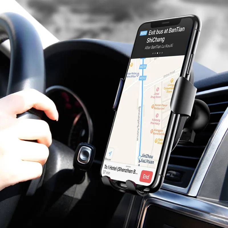 Автомобильное беспроводное зарядное устройство Qi для iPhone XS Max X XR 8 быстрая