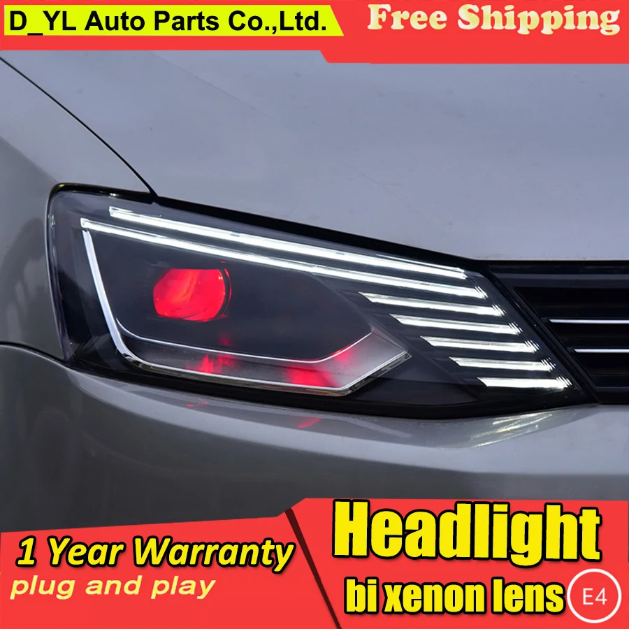 

Биксеноновые линзы DY_L для автомобиля VW JETTA MK6 2011 2012-2015-2017 светодиодные фары головного света Audi