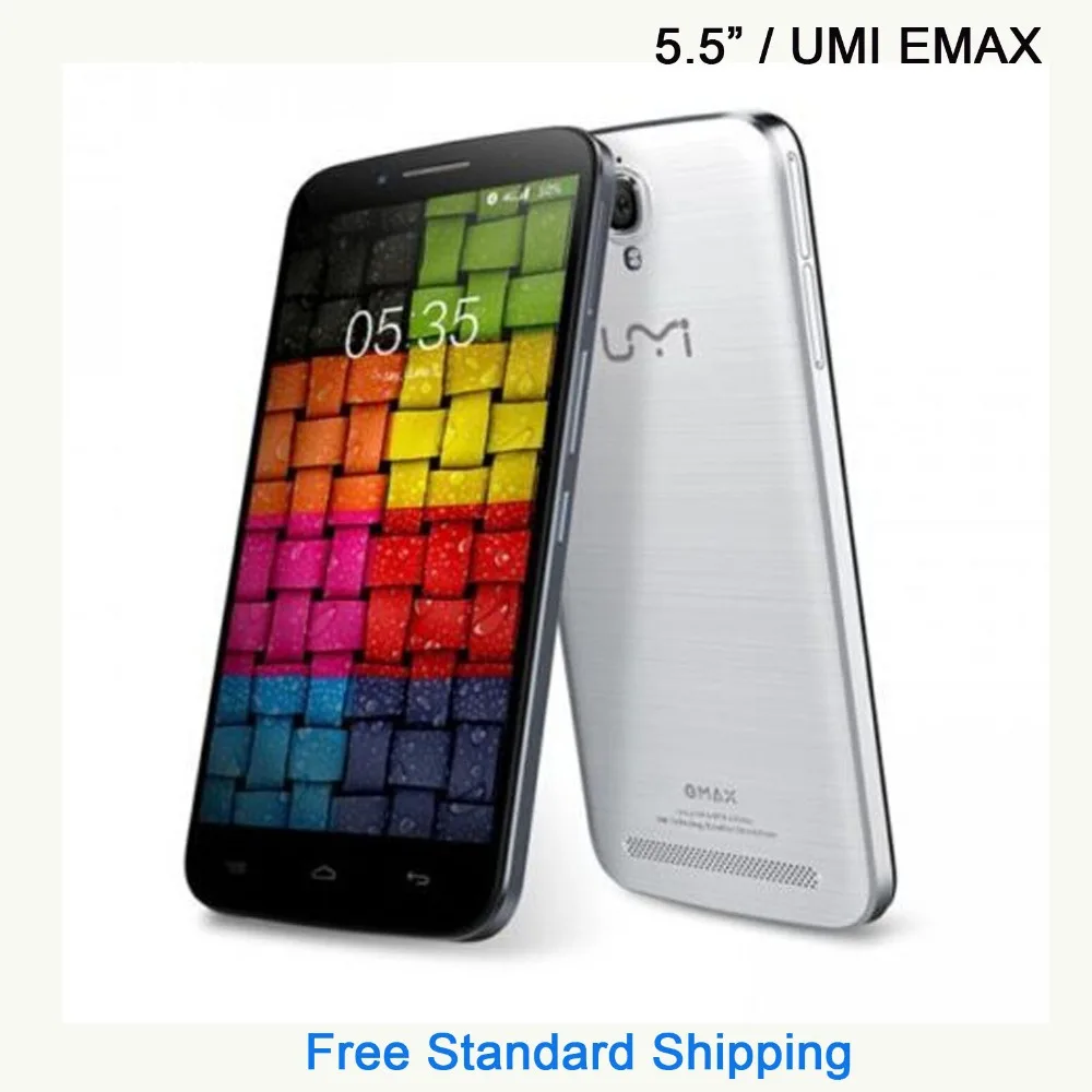 Оригинальный мобильный телефон UMI EMAX 4G LTE MTK6752 четыре ядра 5 дюймов FHD экран Android 4 2