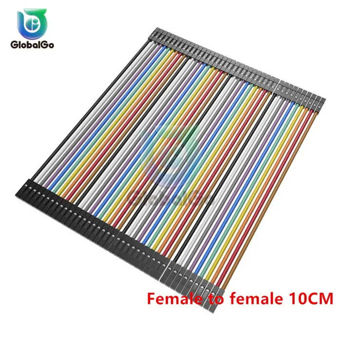 Female to female10CM DuPont Line 10 см 20 см 30 см мужской и женский мужской женский джемпер провод Dupont кабель для arduino DIY KIT - Цвет: Female to female10CM