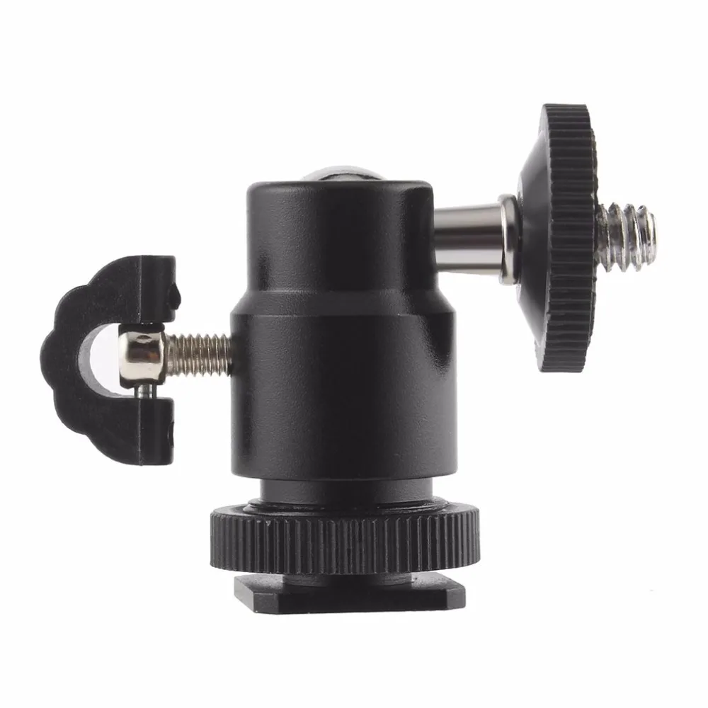 1pc Mini ball head for camera tripod ballhead For SB800 SB900 580EX II vidicon Flash Newest | Электроника