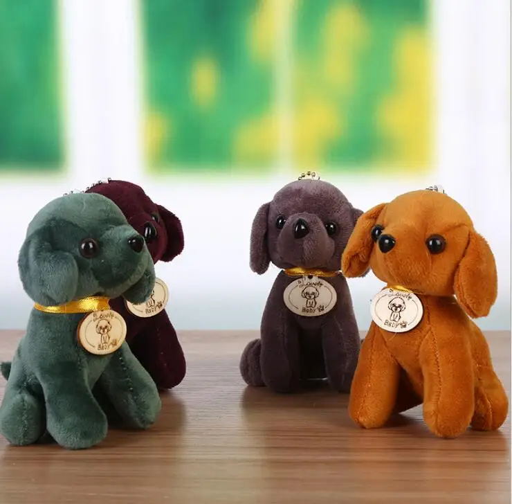 12 см плюшевые игрушки для собак детский подарок на рост мягкие брелок ключей