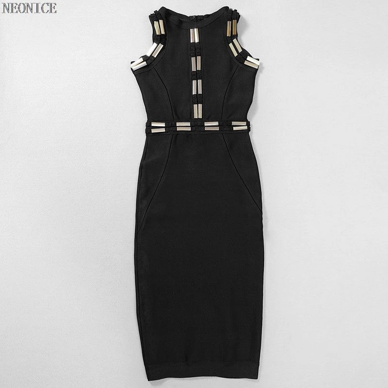 Новинка 2017 Бандажное платье эластичное облегающее для ночного клуба вечеринки в