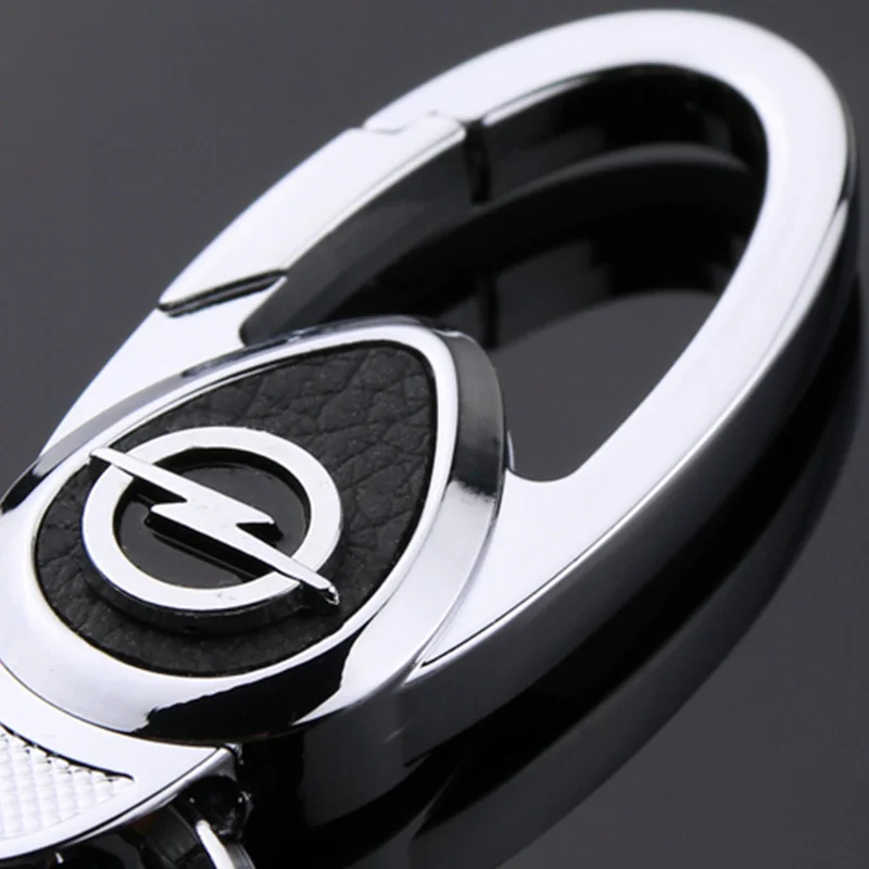 Модный металлический брелок для Opel Mini Cooper BMW Renault бесконечное Mazda hyundai Jaguar Nissan Benz Kia