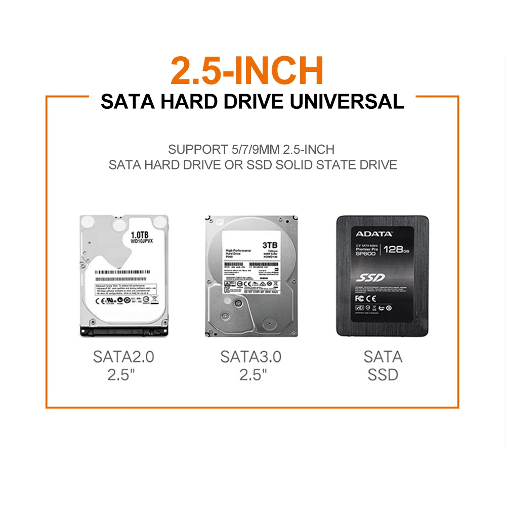 Кабель переходник для жестких дисков SATA на USB 3 0 2 5 дюйма 25/40 см|Компьютерные