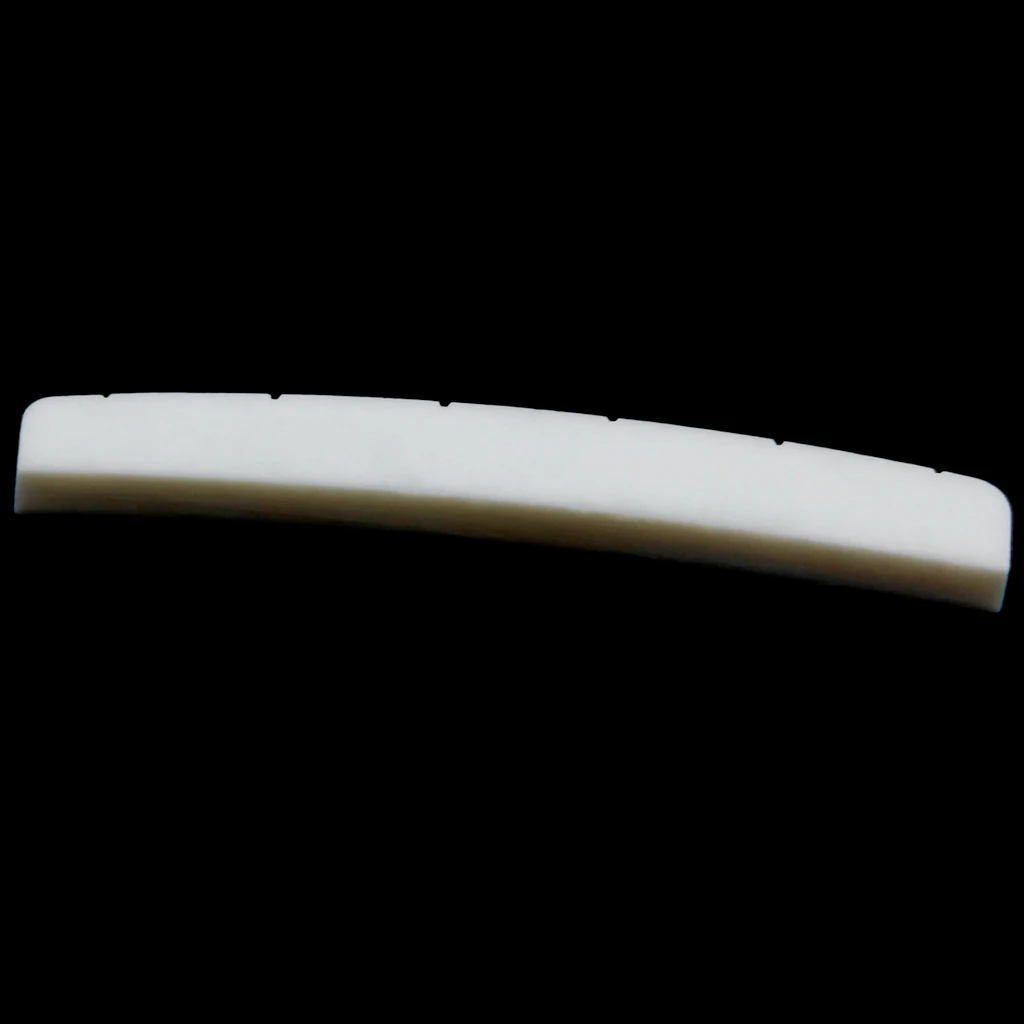 Новое поступление 3x изогнутая слоновая кость щелевая Кость Гайка для Fender Stratocaster Tele Guitar Accs для электрогитары